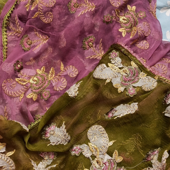 Pure Chiffon Dupatta - Picture 12 of 12